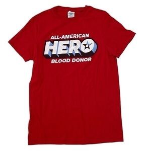Delta Soft All-American Hero Blood Donor T-Shirt